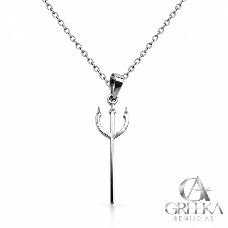 Corrente Greeka Corrente Tridente em aço inox 304